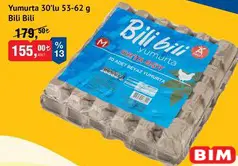 BİLİ BİLİ YUMURTA 30'LU 53-62 G